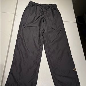 FJ FootJoy DRYJOYS Men's Pull-On Elastic Waist Golf Wind Rain Pants Black Small